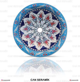 Çini Lavabo Modelleri ve Fiyatları Çini Desenli Seramik Lavabolar Porselen Lavabo Modelleri Çanak Lavabo Tezgah Üstü Lavabo Modelleri ve Fiyatları